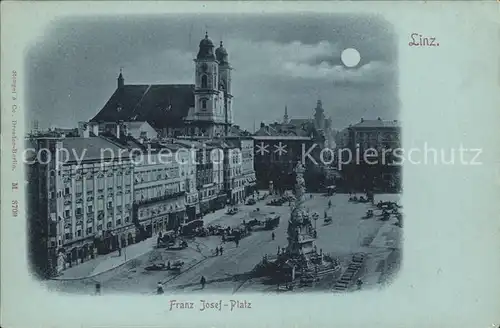 Linz Donau Franz Josef Platz Kat. Linz