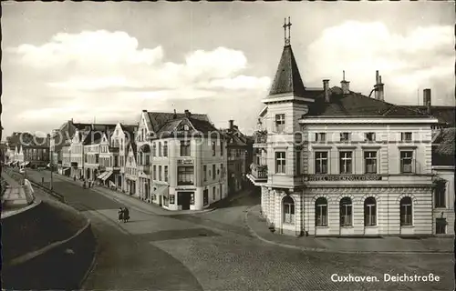 Cuxhaven Nordseebad Deichstrasse Kat. Cuxhaven