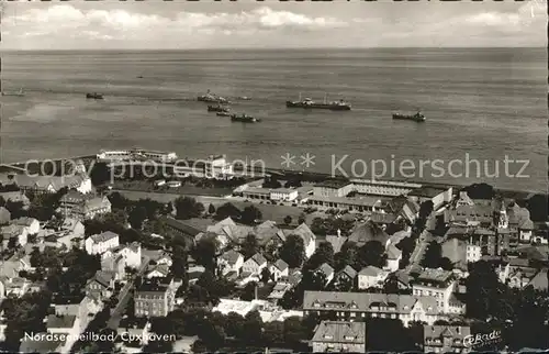 Cuxhaven Nordseebad Fliegeraufnahme Kat. Cuxhaven