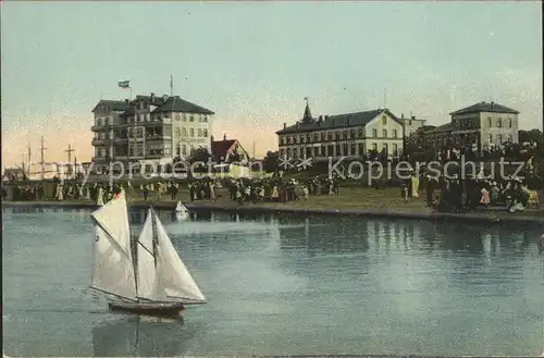 Cuxhaven Nordseebad Spielbassin Kat. Cuxhaven