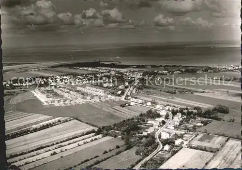 Cuxhaven Nordseebad Fliegeraufnahme Kat. Cuxhaven