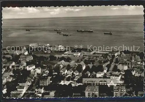 Cuxhaven Nordseebad Fliegeraufnahme Kat. Cuxhaven