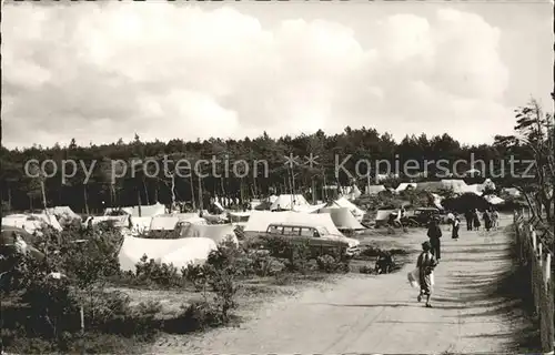 Sahlenburg Campingplatz im Wernerwald Kat. Cuxhaven