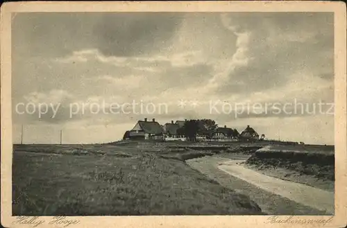 Hallig Hooge Backenswarft Kat. Hooge