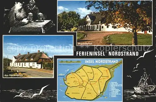 Nordstrand Herrendeich Pharisaeerhof  Kat. Nordstrand