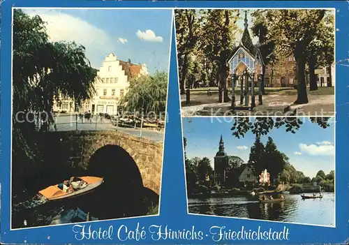 Friedrichstadt Eider Hotel Cafe Hinrichs Kat. Friedrichstadt