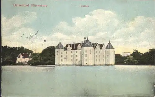 Gluecksburg Ostseebad Schloss Kat. Gluecksburg (Ostsee)