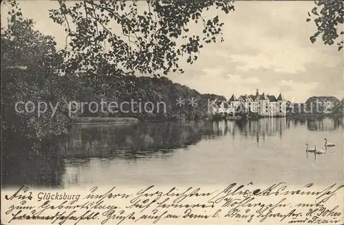Gluecksburg Ostseebad Schloss Kat. Gluecksburg (Ostsee)
