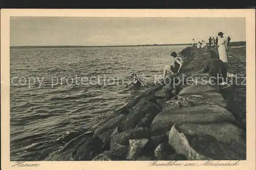 Husum Nordfriesland Strandleben / Husum /Nordfriesland LKR