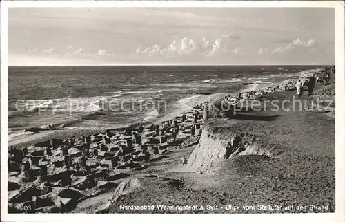 Wenningstedt Sylt Strand Kat. Wenningstedt Braderup (Sylt)