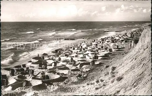 Wenningstedt Sylt Strand Kat. Wenningstedt Braderup (Sylt)