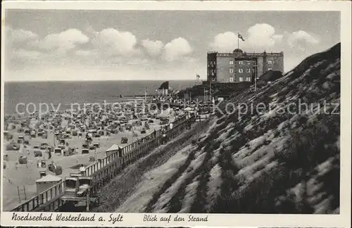 Westerland Sylt Strand Kat. Westerland