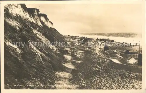 Kampen Sylt Rotes Kliff Kat. Kampen (Sylt)