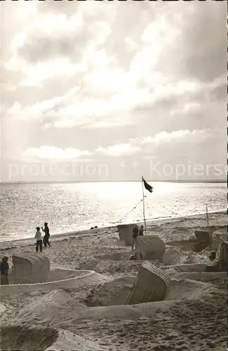 Nieblum Strand / Nieblum Insel Foehr /Nordfriesland LKR