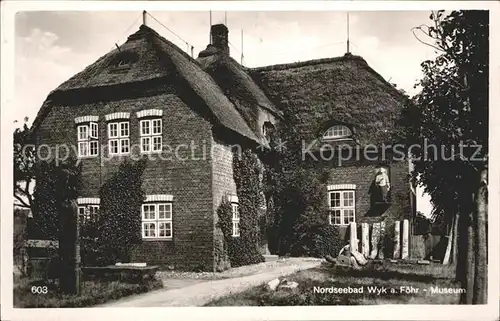 Wyk Foehr Museum Kat. Wyk auf Foehr