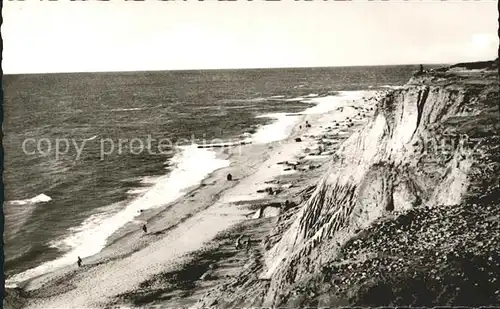 Kampen Sylt Kliff Strand Kat. Kampen (Sylt)