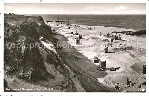 Kampen Sylt Strand Kat. Kampen (Sylt)