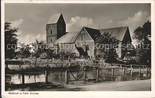 Nieblum Kirche / Nieblum Insel Foehr /Nordfriesland LKR
