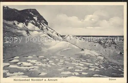 Norddorf Amrum Duenen Kat. Norddorf