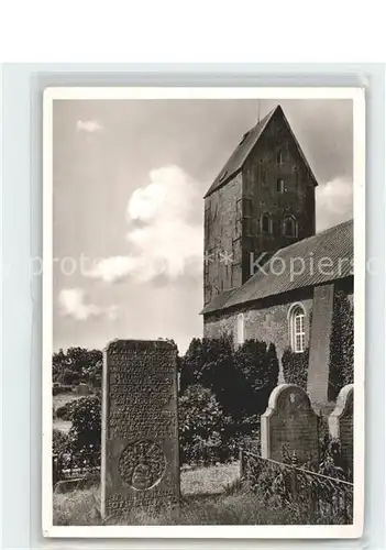 Insel Foehr Friedhof Kat. Wyk auf Foehr