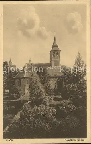 Ploen See Neustaedter Kirche Kat. Ploen