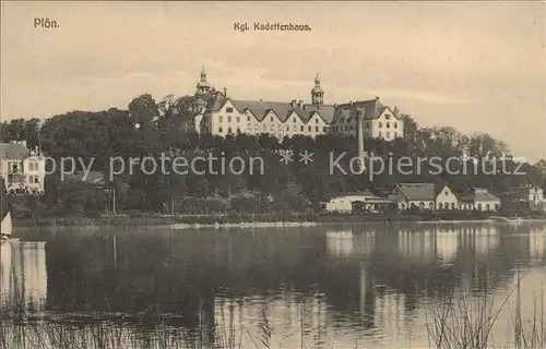 Ploen See Koenigliches Kadettenhaus Kat. Ploen