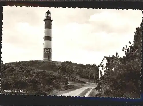 Amrum Leuchtturm Kat. Nebel