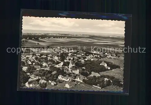 Amrum Fliegeraufnahme Kat. Nebel