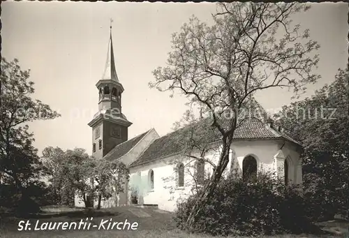 Lunden Holstein Sankt Laurentii Kirche Kat. Lunden