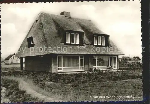 Wenningstedt Sylt Einfamilienhaus Kat. Wenningstedt Braderup (Sylt)