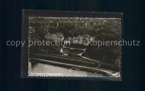 Bad Segeberg Fliegeraufnahme Kurhaus Kat. Bad Segeberg