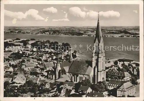 Schleswig Holstein Panorama mit St Petri Dom Kat. Schleswig