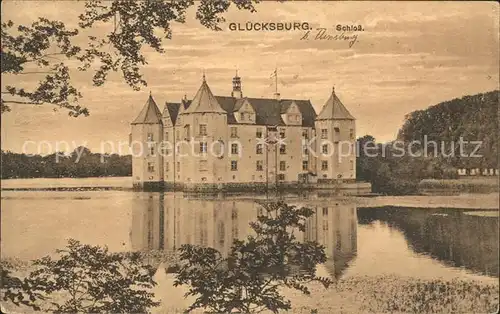 Gluecksburg Ostseebad Schloss Kat. Gluecksburg (Ostsee)