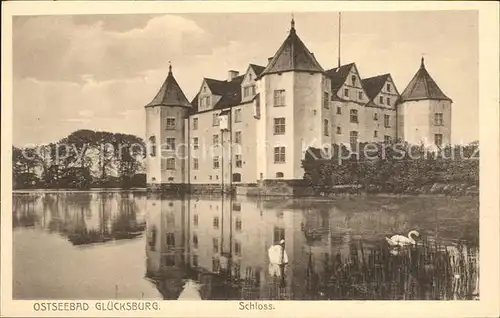 Gluecksburg Ostseebad Schloss Kat. Gluecksburg (Ostsee)