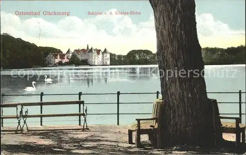 Gluecksburg Ostseebad Schloss Kat. Gluecksburg (Ostsee)