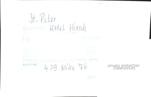 St Peter Ording Hotel Hirsch Kat. Sankt Peter Ording