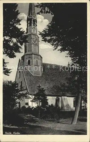 Heide Holstein Kirche Kat. Heide