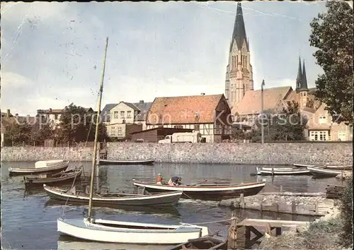 Schleswig Holstein Holm im Dom Hafen Kat. Schleswig