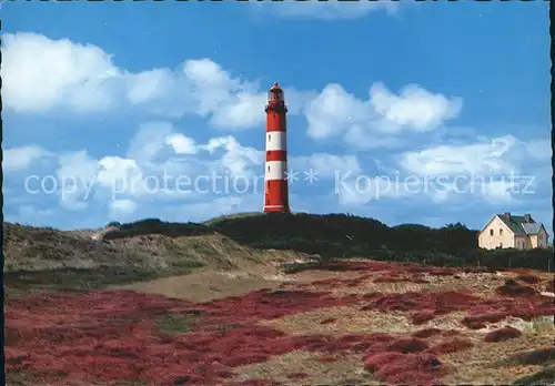 Amrum Leuchtturm Kat. Nebel