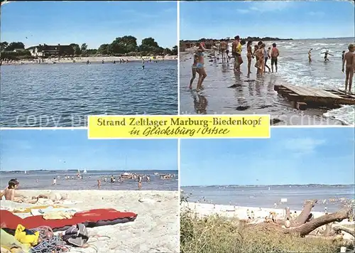 Gluecksburg Ostseebad Strand Camping Marburg Biedenkopf Kat. Gluecksburg (Ostsee)