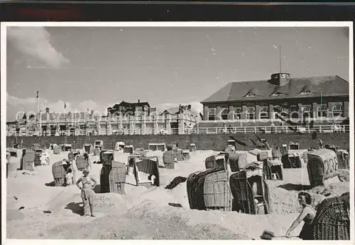 Westerland Sylt Strandleben Kat. Westerland