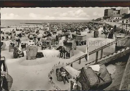 Westerland Sylt Strandleben Kat. Westerland