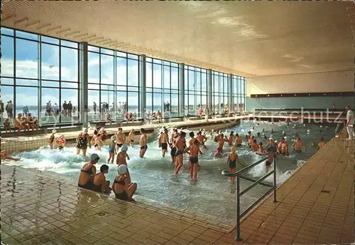 Buesum Nordseebad Meerwasser Hallen Wellenschwimmbad  Kat. Buesum