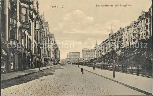 Flensburg Toosbueystrasse Burgfried Kat. Flensburg