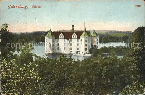 Gluecksburg Ostseebad Schloss Kat. Gluecksburg (Ostsee)