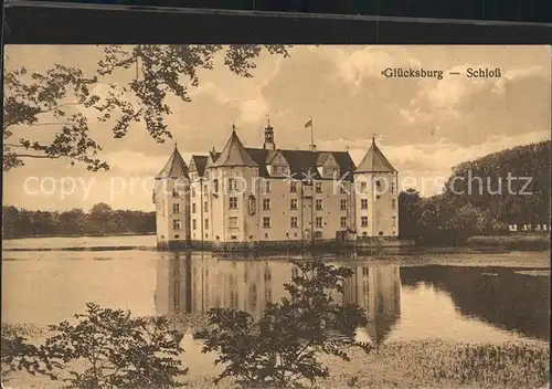 Gluecksburg Ostseebad Schloss Kat. Gluecksburg (Ostsee)