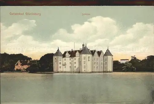 Gluecksburg Ostseebad Schloss Kat. Gluecksburg (Ostsee)