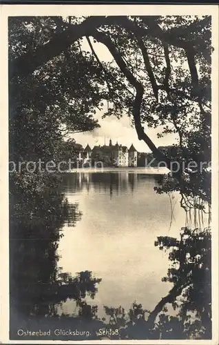 Gluecksburg Ostseebad Schloss Kat. Gluecksburg (Ostsee)