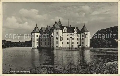 Gluecksburg Ostseebad Schloss Kat. Gluecksburg (Ostsee)