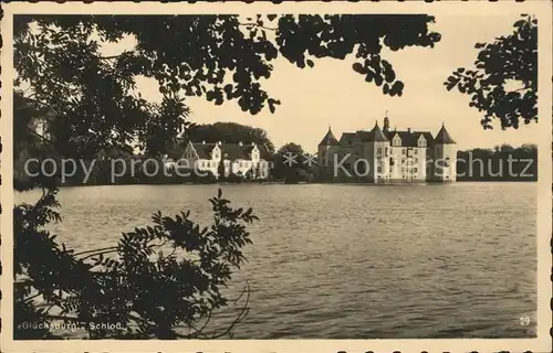 Gluecksburg Ostseebad Schloss Kat. Gluecksburg (Ostsee)